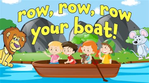 nursery rhymes row row row your boat